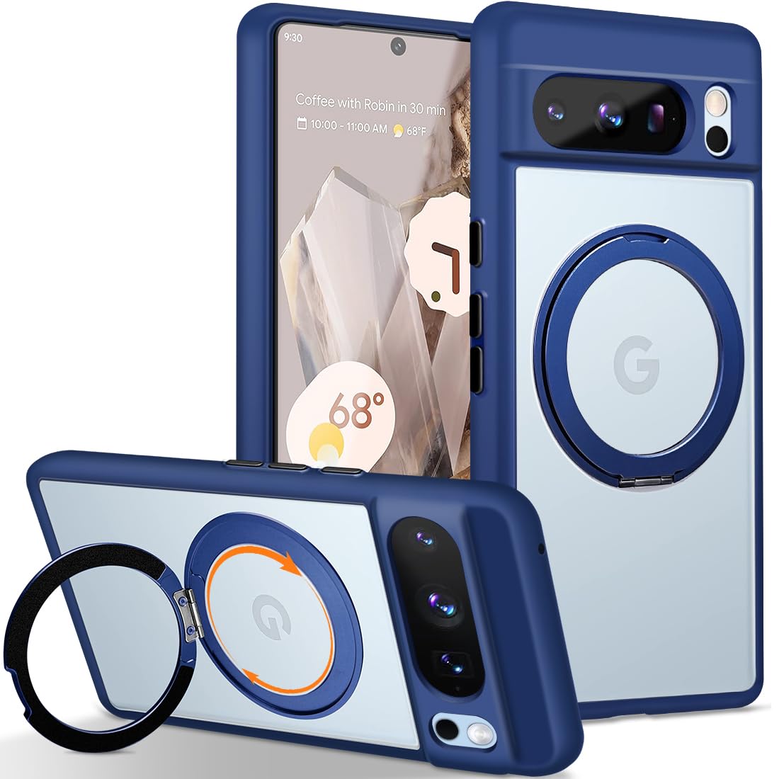 Amazon.co.jp: MALEWOLF Google Pixel 8 Pro用 磁気ケース Magsafe対応